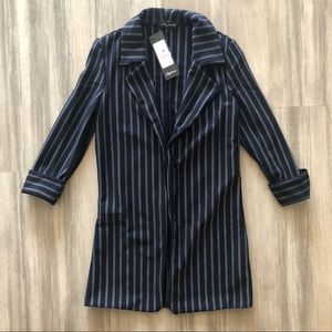 Striped blazer in size 4